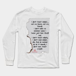 Weezyyy Long Sleeve T-Shirt